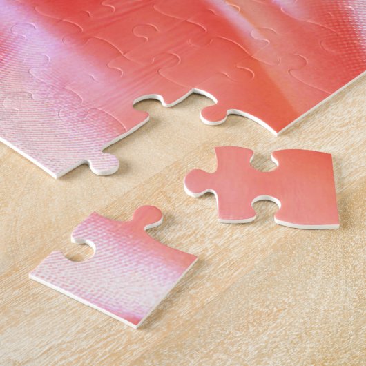 テクスチャ上のグレーと黄色のチューリップCanvas Print ジグソーパズル (側面)