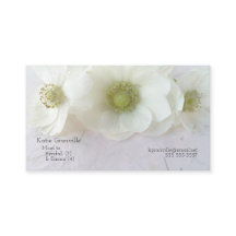 テクスチャ上の白いアネモネ