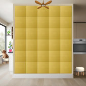 テクスチャ付きイエローダマスクパターンセラミックタイル タイル