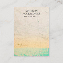 テクスチャ付きシックカスタムビジネスイヤリングカード 名刺