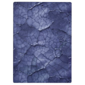 テクスチャ付きダークネイビー上の装飾的なベネチアンマスク クリップボード (裏面)