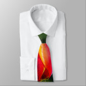 テクスチャ付きチューリップガーデンネックタイ ネクタイ (タイ)