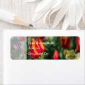 テクスチャ付きチューリ結婚ップ ラベル (インサイチュ)