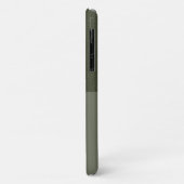 テクスチャ付きトップモス緑iPhone 11ケース – カスタマイズ Case-Mate iPhoneケース (裏面/左)