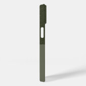 テクスチャ付きトップモス緑iPhone 14ケース – カスタマイズ Case-Mate iPhoneケース (裏面 / 右)