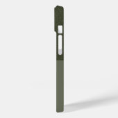 テクスチャ付きトップモス緑iPhone 14ケース – カスタマイズ Case-Mate iPhoneケース (裏面 / 左)