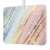 テクスチャ付きピンクの背景 カーエアーフレッシュナー (左)