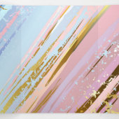 テクスチャ付きピンクの背景 三つ折り招待状 (内部中)