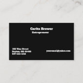 テクスチャ付き名刺 名刺 (裏面)