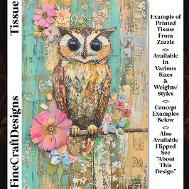 テクスチャ付き混合メディアフウ素朴ル、DJ3Lデコページ 薄葉紙