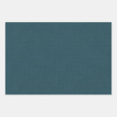 テクスチャ付き濃い青 ラッピングペーパーシート (正面3)