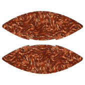 テクスチャ付き茶色のテラコッタ アメリカンフットボール (パネル)