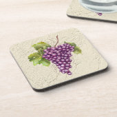 テクスチャ付き葡萄コースター コースター (左側)