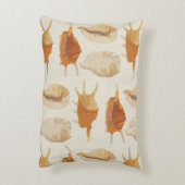 テクスチャ付き貝殻 アクセントクッション (裏面(縦))