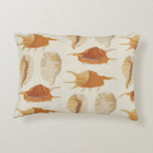 テクスチャ付き貝殻 アクセントクッション (裏面)