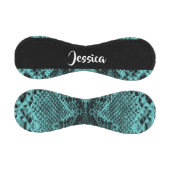 テクスチャ付き青の蛇の皮 野球ボール (パネル)