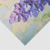 テクスチャ付き青ルパンのデコパージュ 薄葉紙 (詳細)