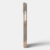 テクスチャ付き青、黄色、オリーブ山形。 Case-Mate iPhoneケース (裏面 / 左)