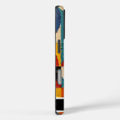 テクスチャ付き鮮やかImpastoジオメト頭が切れるリ電話 Case-Mate iPhoneケース (裏面 / 右)