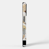 テクスチャ付きImpasto抽象芸術頭が切れる電話 Case-Mate iPhoneケース (裏面 / 右)