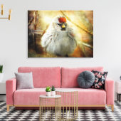 テクスチャ共通Redpoll Warblerキャンバス印刷 キャンバスプリント (インサイチュ (リビング))