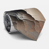 テクスチャ割れコンテンポラリー抽象芸術 ネクタイ (ロール)