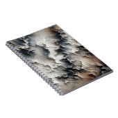 テクスチャ割れコンテンポラリー抽象芸術 ノートブック (右側)