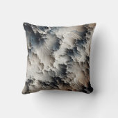 テクスチャ割れ抽象芸術 クッション (裏面)