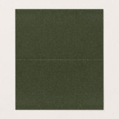 テクスチャ加工されたMoss折り畳まれた名刺 – カスタマイズ可能 名刺 (外部フラット)