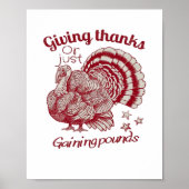 テクスチャ加工トルコスケッチリッチレッドセピア淡い色のオン ポスター (正面)