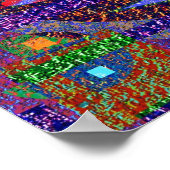 テクスチャ合成1.2d ポスター (角)