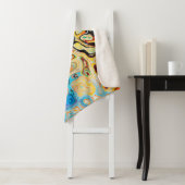 テクスチャ抽象芸術構造カラフル シェルパブランケット (インサイチュ)