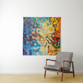 テクスチャ抽象芸術構造カラフル タペストリー (インサイチュ)