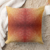 テクスチャ抽象芸術赤金ゴールドグラデーションアート クッション (ブランケット)