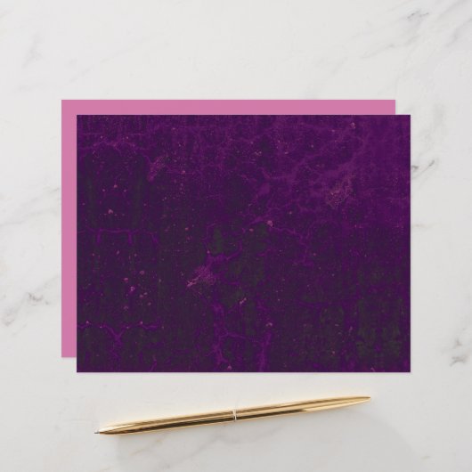 テクスチャ深い紫の素朴ヴィンテージグランジ (正面/裏面インサイチュ)