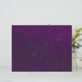 テクスチャ深い紫の素朴ヴィンテージグランジ (スタンド正面)