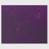 テクスチャ深い紫の素朴ヴィンテージグランジ ラッピングペーパー (フラット)