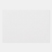 テクスチャ無地の白。 ラッピングペーパーシート (正面3)