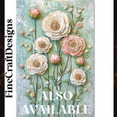 テクスチャ牡丹、コテージガーデンBDL6デコページ 薄葉紙