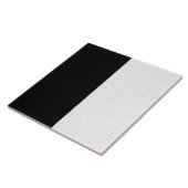 テクスチャ白黒2色半ストライプ角 タイル (側面)