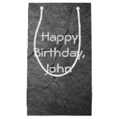 テクスチャ石板石 スモールペーパーバッグ (正面)