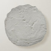 テクスチャ粗い石膏壁 ラウンドクッション (裏面)