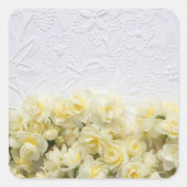 テクスチャ紙 スクエアシール (正面)