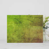 テクスチャ素朴ヴィンテージの緑の茶のパグランジターン (スタンド正面)