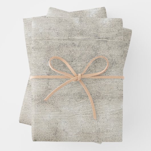 テクスチャ素朴ヴィンテージカントリーセピアグレグランジー ラッピングペーパーシート (インサイチュ)