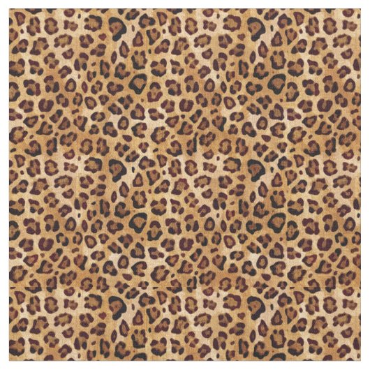 テクスチャ素朴Leopardプリント ファブリック (クローズアップ)