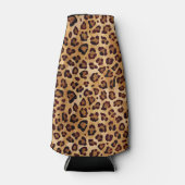 テクスチャ素朴Leopardプリント ボトルクーラー (正面)