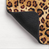 テクスチャ素朴Leopardプリント マウスパッド (コーナー)