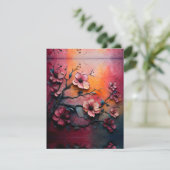 テクスチャ絵を描さくらんぼボソム シーズンカード (スタンド正面)