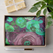 テクスチャ絵画の花の明るい色の分離 薄葉紙 (ギフト)